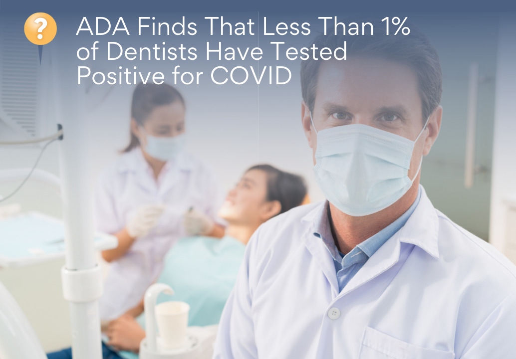 ADA Finds That Less Than 1% of Dentists Have Tested Positive for COVID